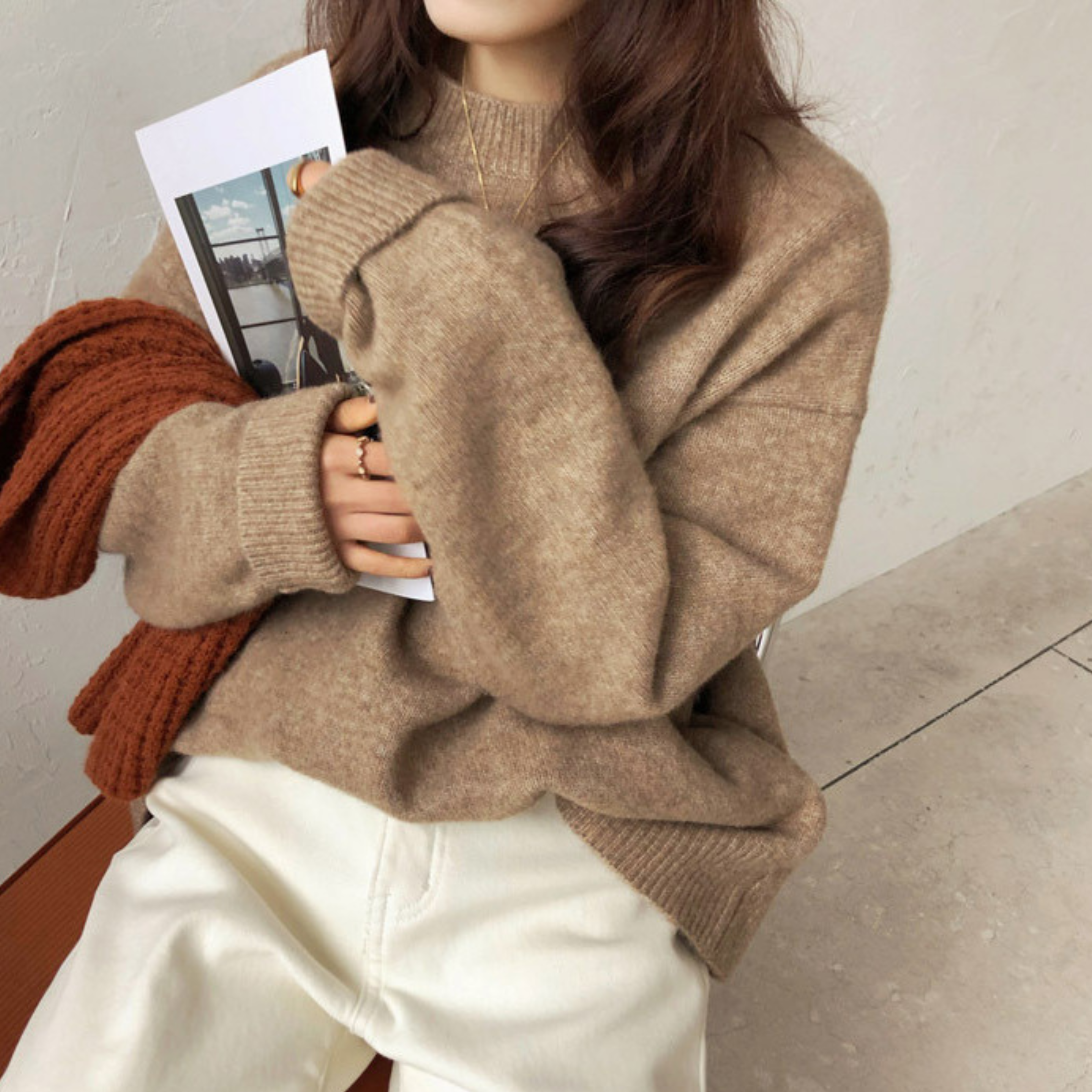 DERDI™ - Casual Long Sleeve Round Neck Sweater