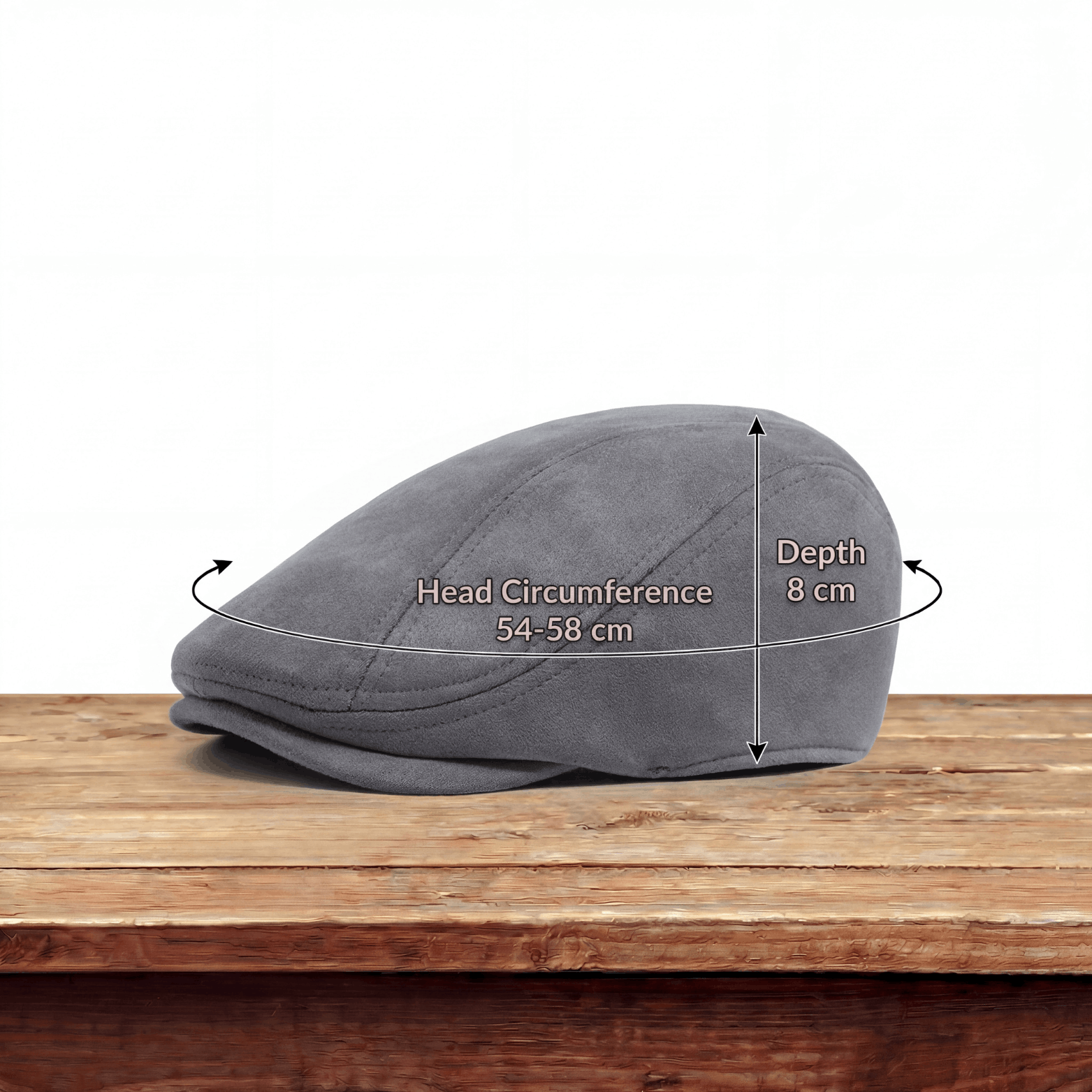 Samuel | Classic Suede Flat Cap