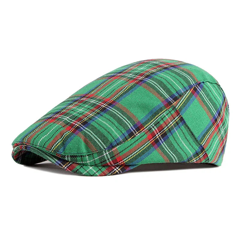 Harrison | Classic Plaid Flat Cap