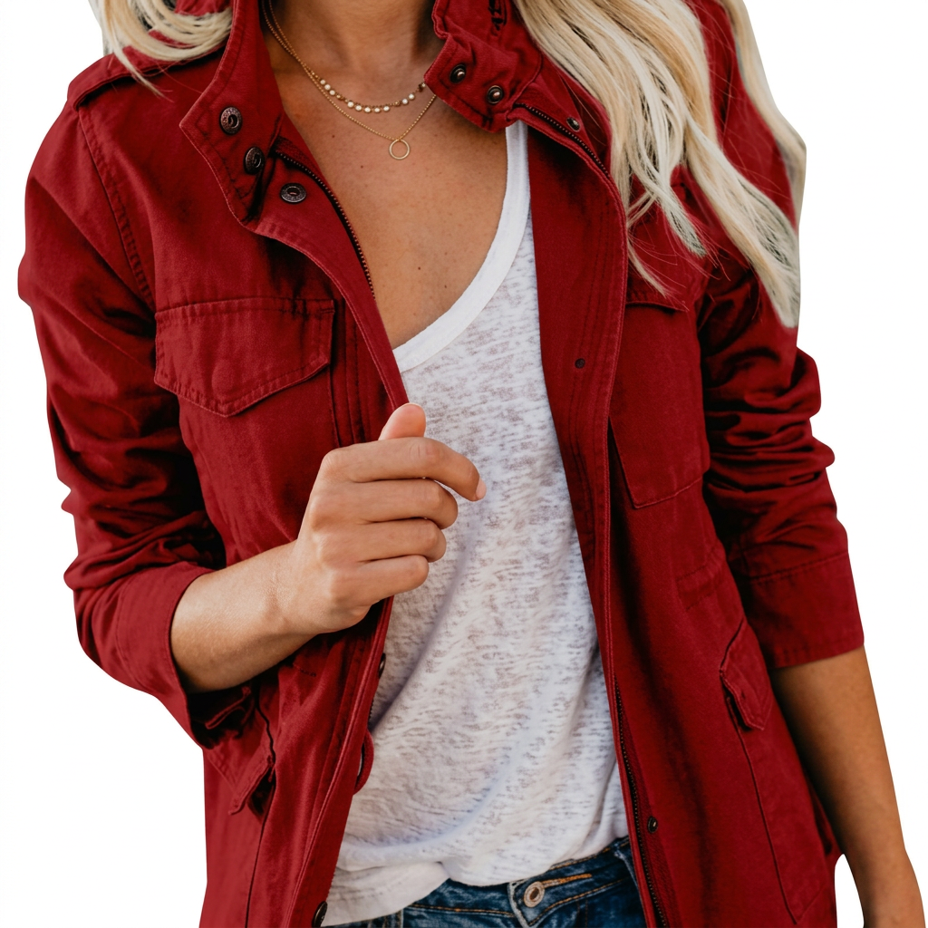 Janine | Elegant Utility Jacket