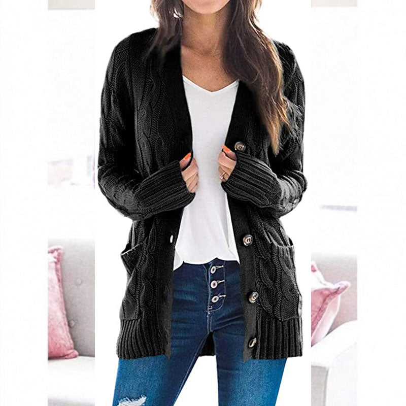 Sweater Women - Midi-Length Knit Sweater