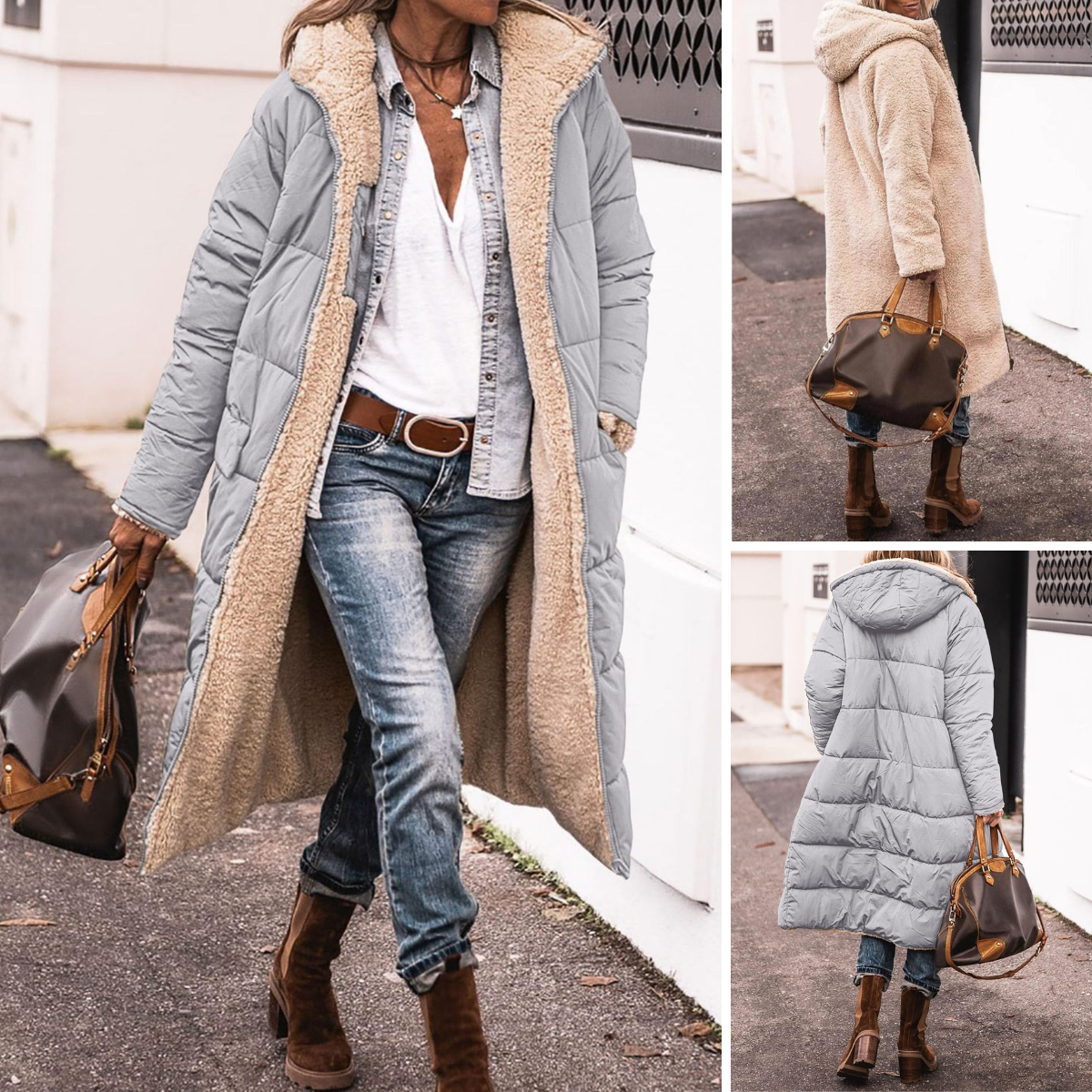 Jacket Women - Reversible Versatile Jacket