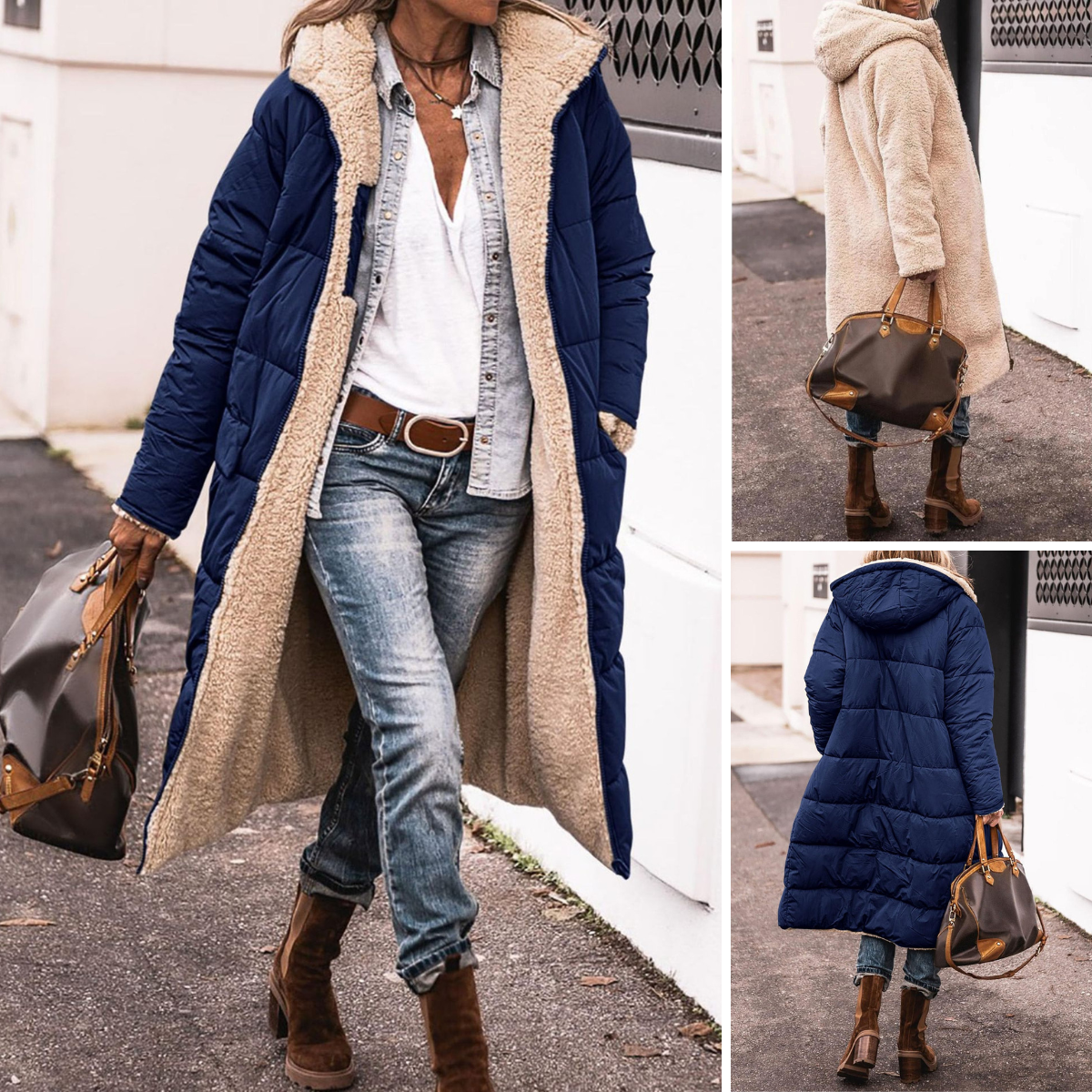 Jacket Women - Reversible Versatile Jacket