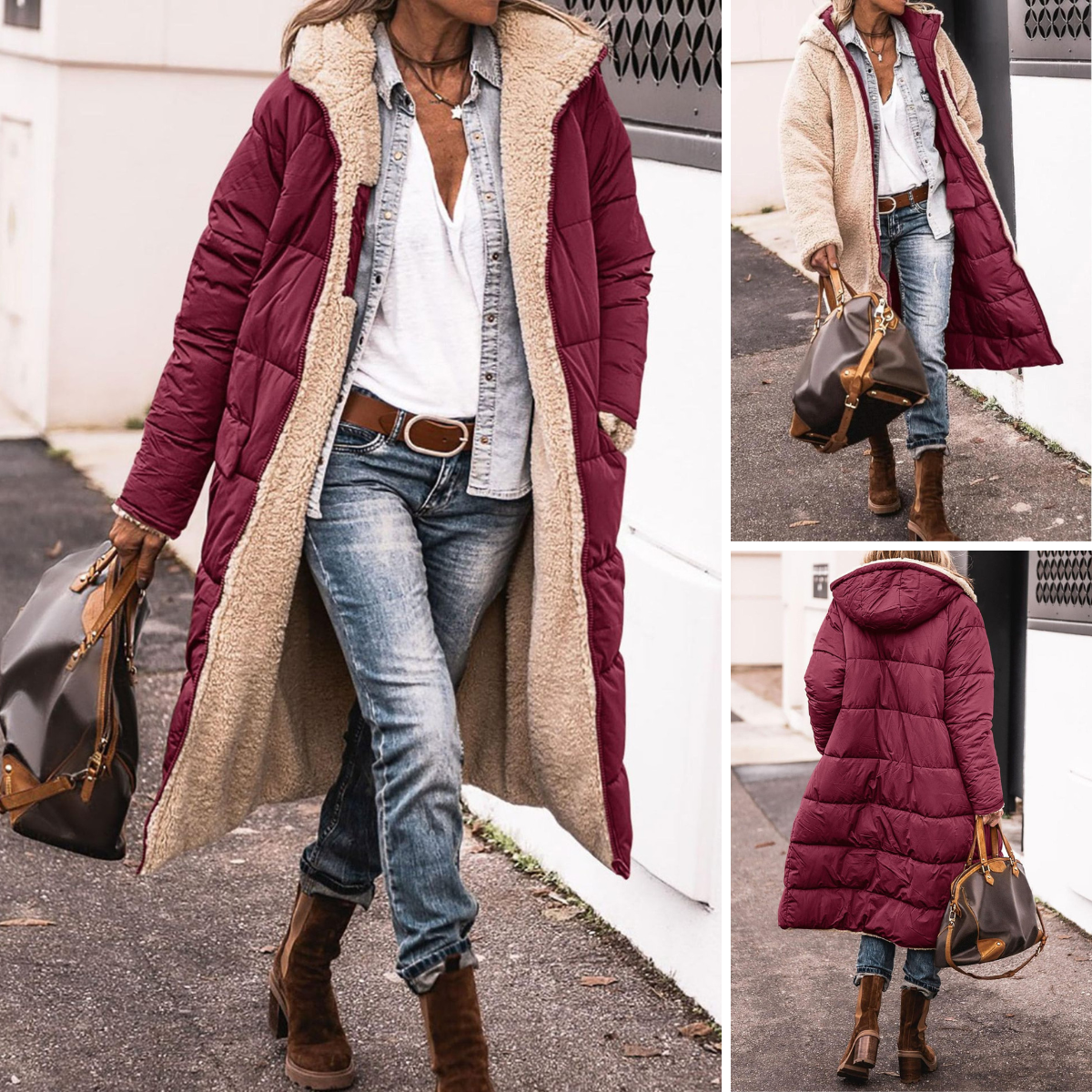 Jacket Women - Reversible Versatile Jacket