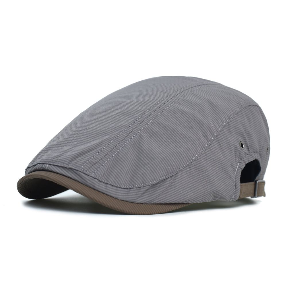 Varen | Classic Everyday Pinstripe Flat Cap