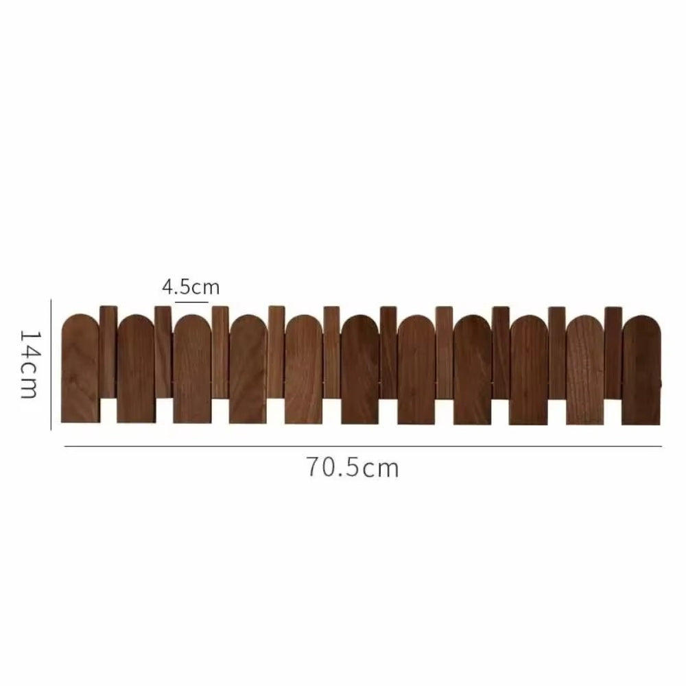 Piano Wooden Hook Wall Coat Rack