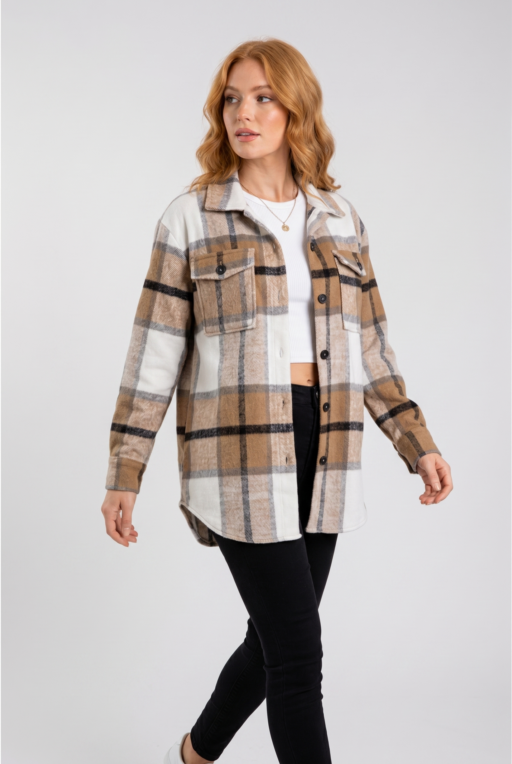 Jacket Women - Printed Comfort Everyday Jacket
