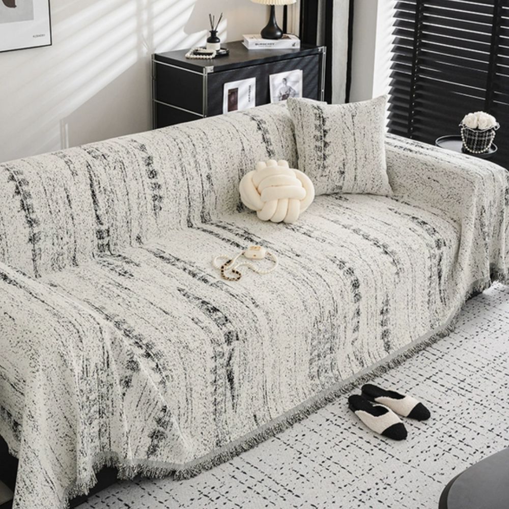 Almond Crest Couch Cover
