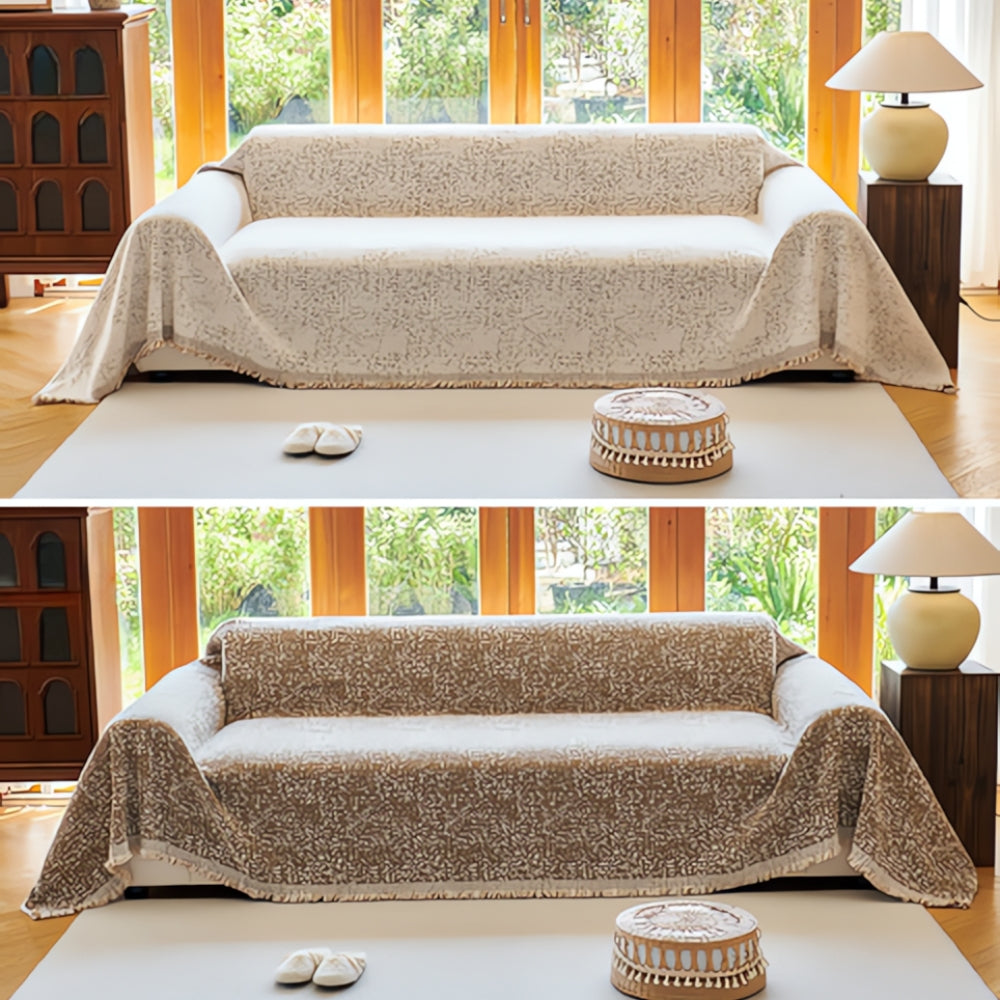 Nordic Speckle Reversible Couch Cover