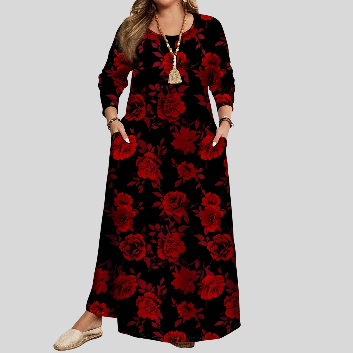 Grace | Floral Maxi Dress