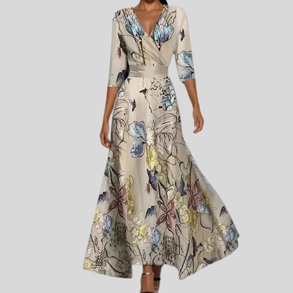 Emily | Luxury Floral Dress