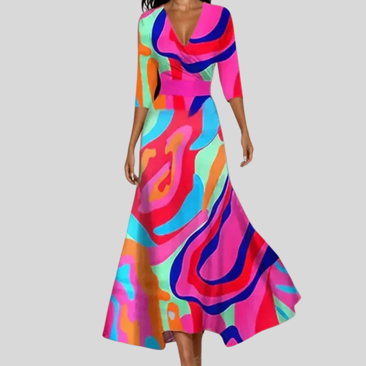 Emily | Luxury Floral Dress