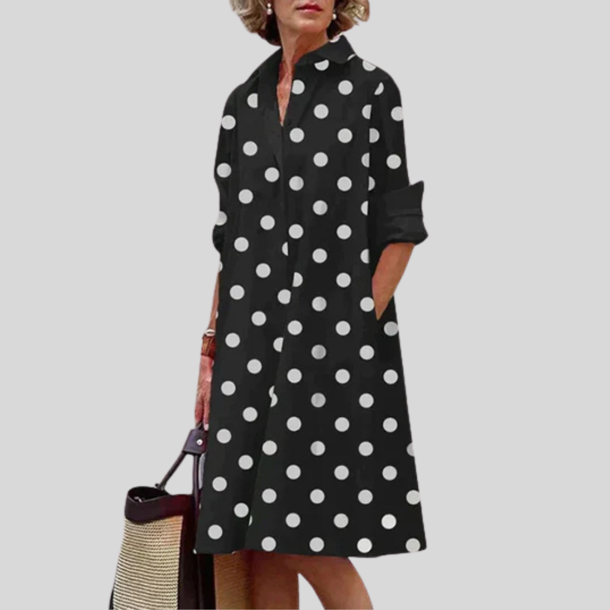 Paige™ - Elegant Dress With Pockets