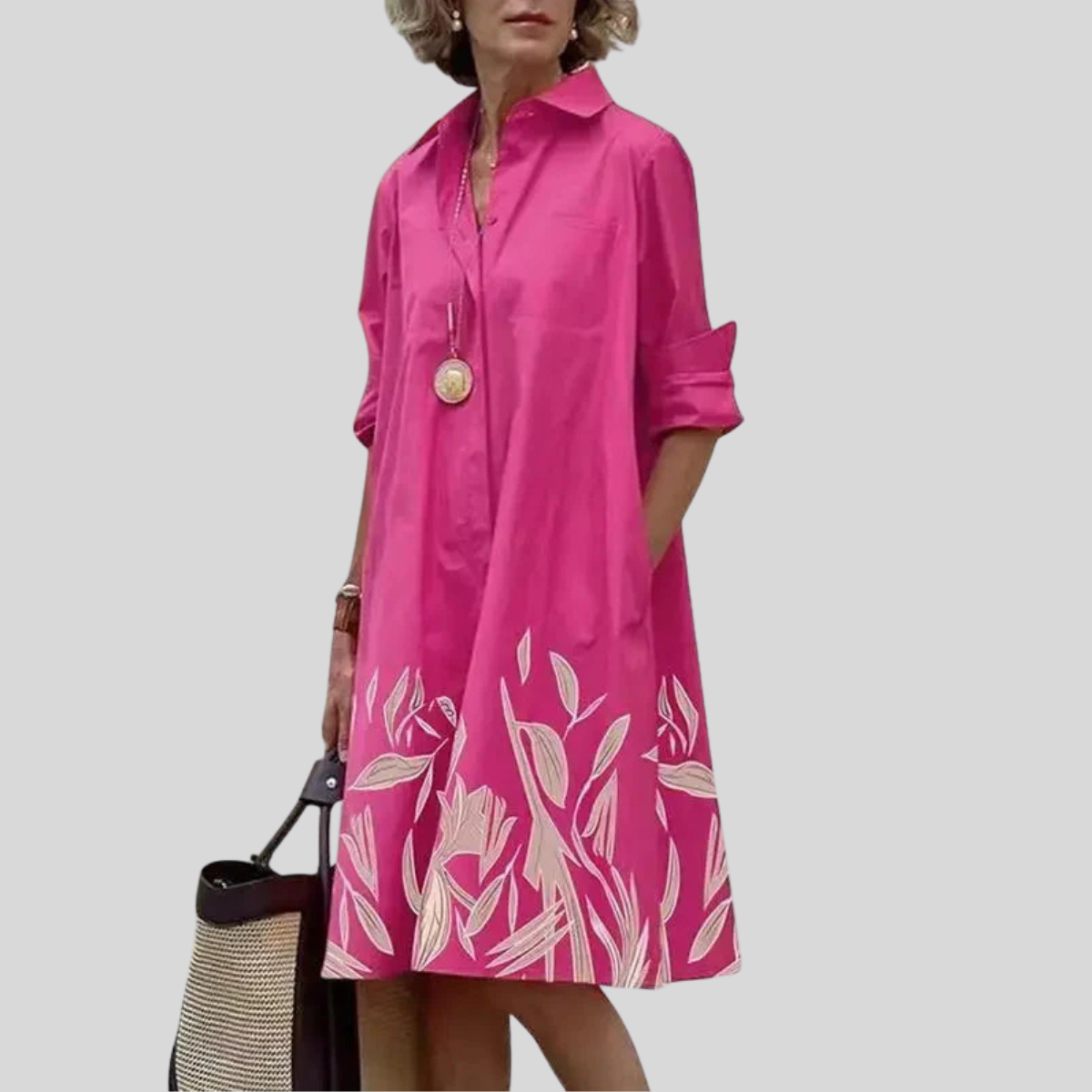 Paige™ - Elegant Dress With Pockets