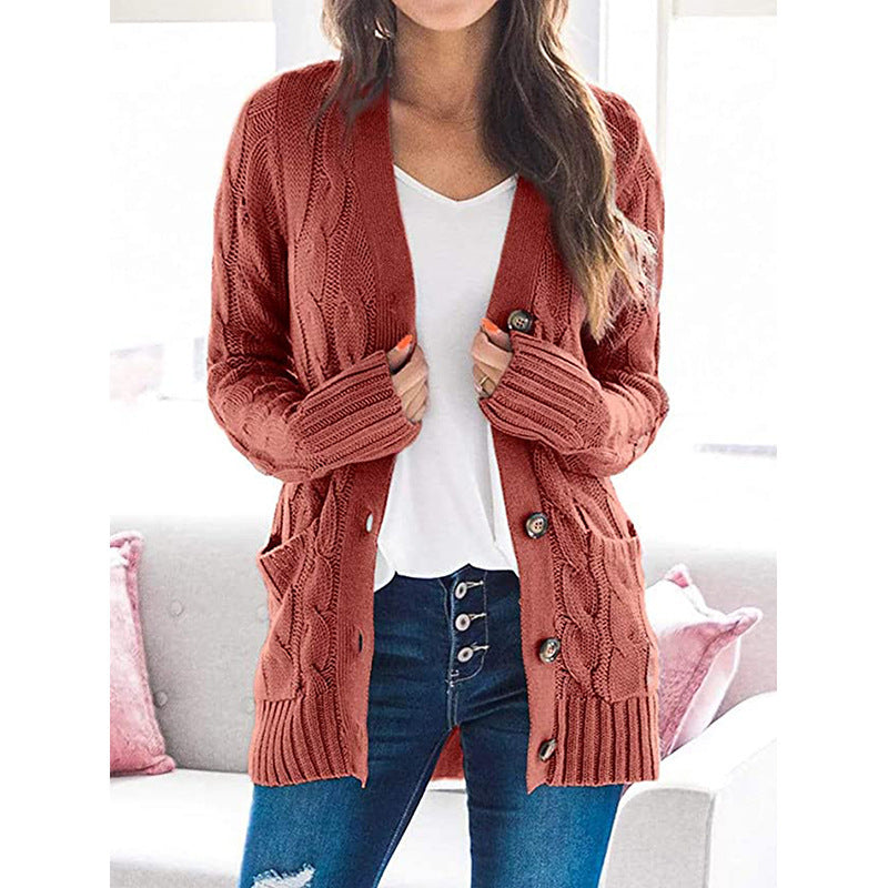 Sweater Women - Midi-Length Knit Sweater