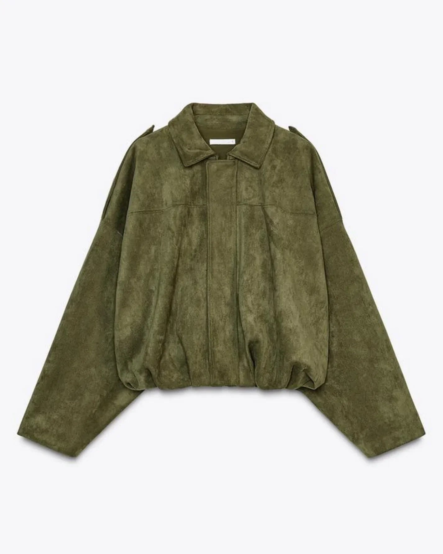 Jacket Women - Oversized Relaxed Jacket with Dropped Shoulders