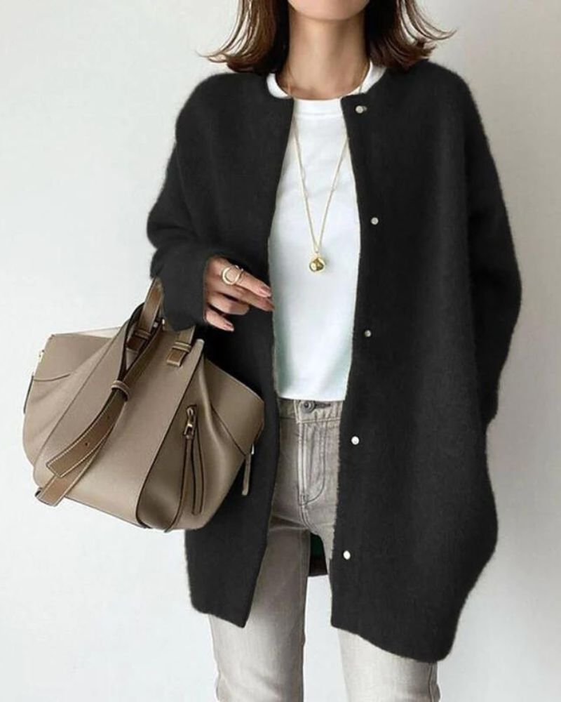 Cardigan Women - Wool Soft Warm Cardigan