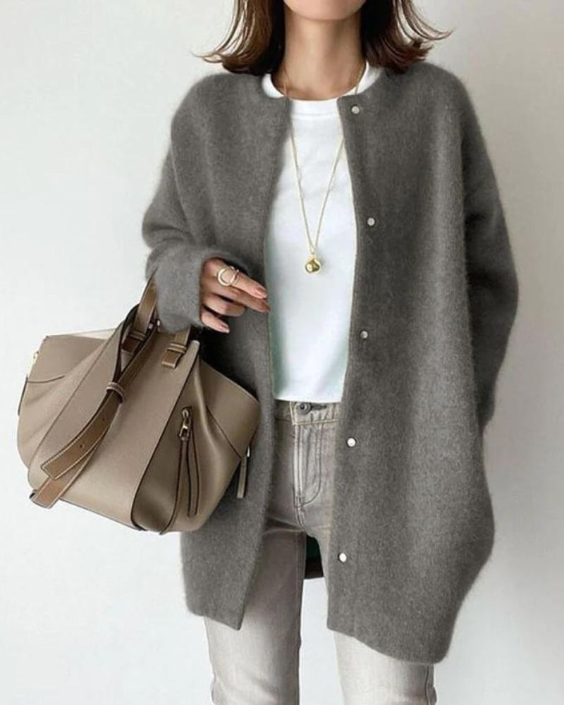 Cardigan Women - Wool Soft Warm Cardigan
