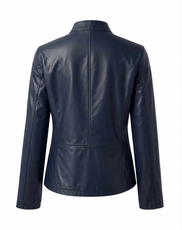 Jacket Women - Sleek Zip-Front Jacket with Fitted Silhouette