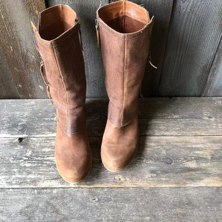 Lily - Mid-Calf Boots