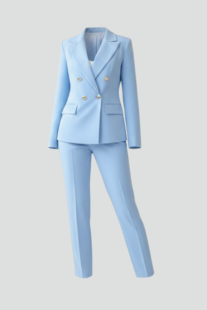 Marie | Tailored Double-Breasted Blazer Set