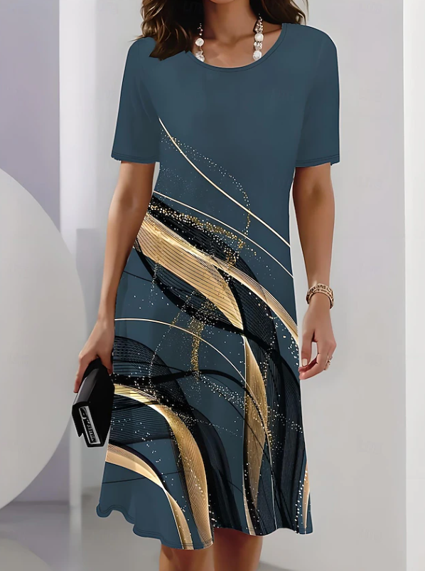 Maisy | Elegant Party Evening Midi Dress