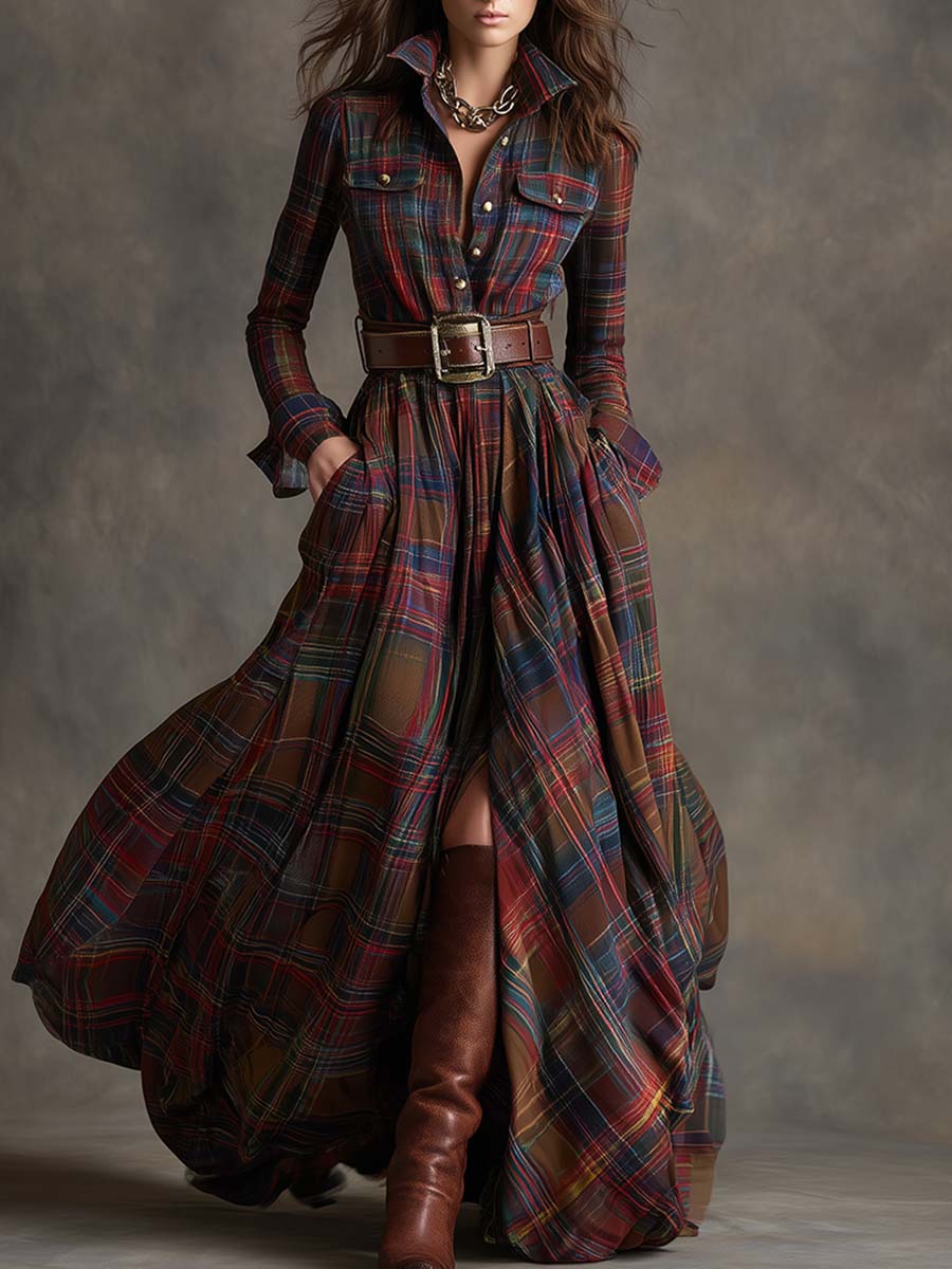 Harriet | Belted Shirt Dress